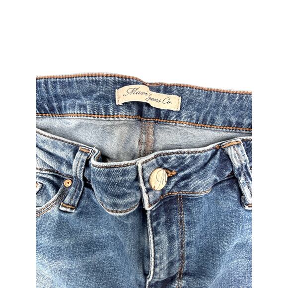 Mavi Jeans Womens 30x29 Blue Denim Slim Straight Leg Medium Wash Low Rise Faded - Picture 3 of 12